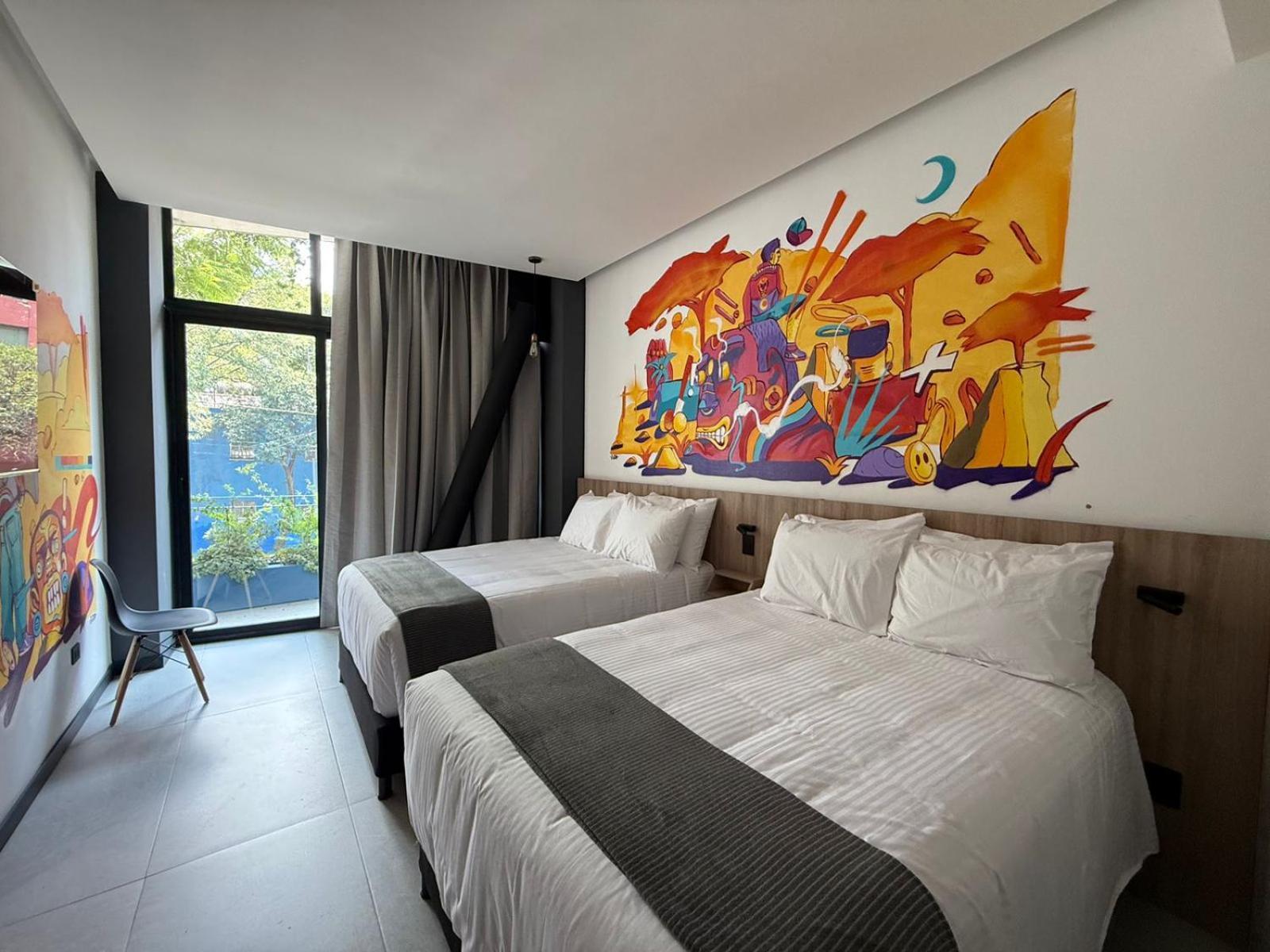 Street Art Hotel Roma 멕시코 시 외부 사진